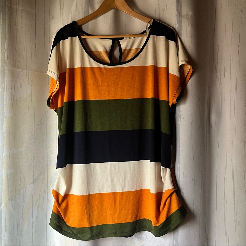 🎉HP🎉 Striped Multicolor Women's Top
